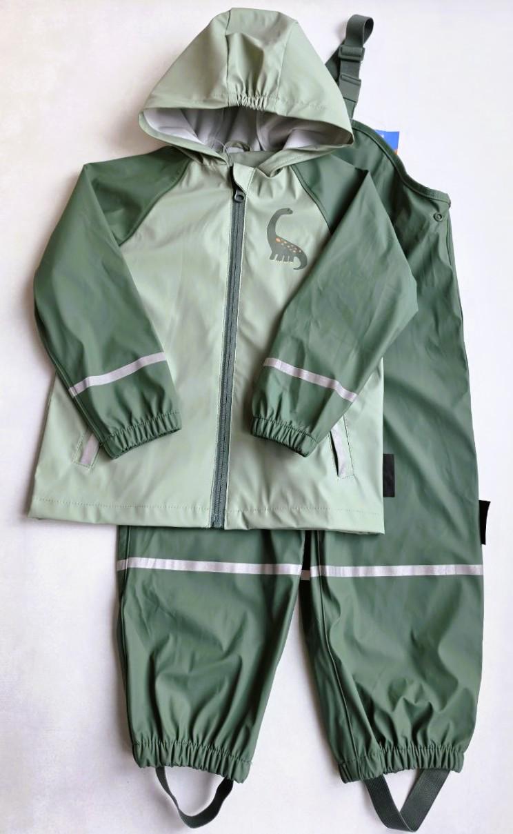 Дождевик-комбинезон детский Lupilu без утепления грязеотталкивающий 122-128 см (627392/879733)