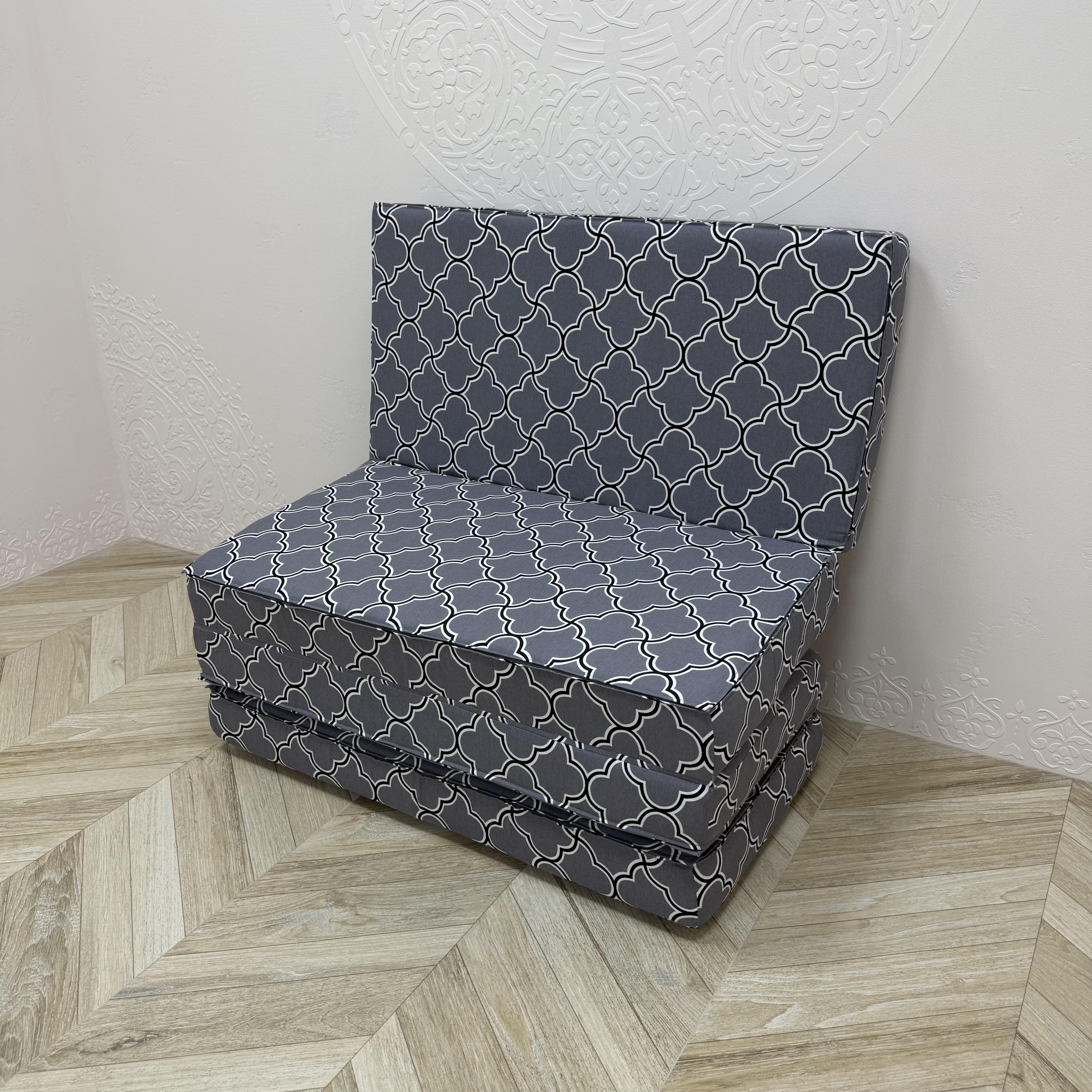 Матрац-трансформер Comfort Home Geometry розкладний 4 секції панама 200х100х10 см