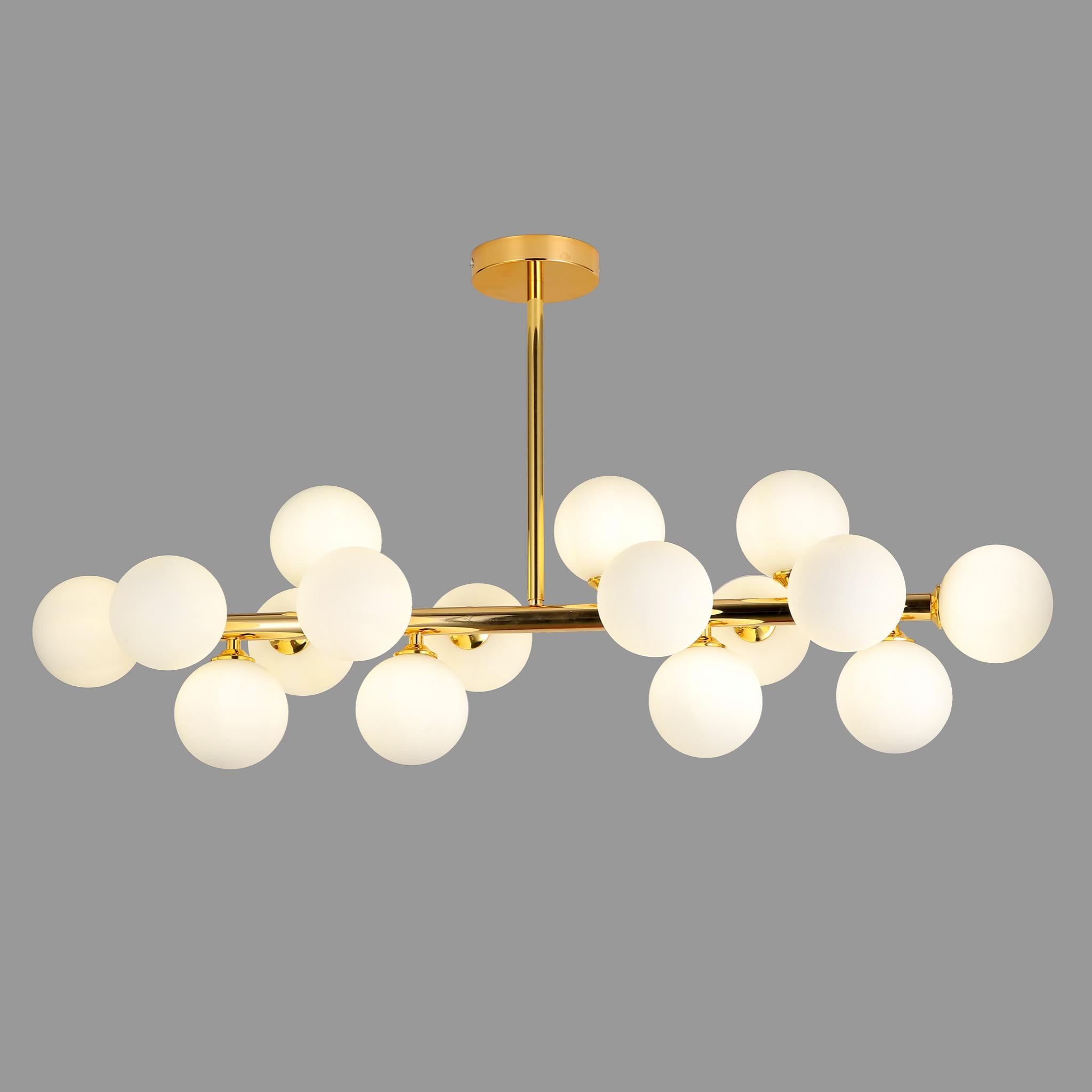 Люстра Bubbles на 16 ламп Золотой Люстра Bubbles на 16 ламп Золотой
