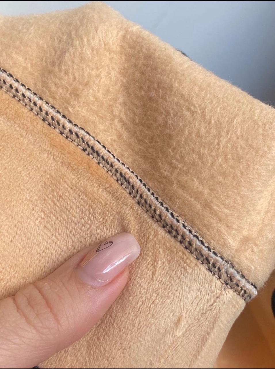 Женские колготки на меху капроновые One size Кофейный (5627372) - фото 2