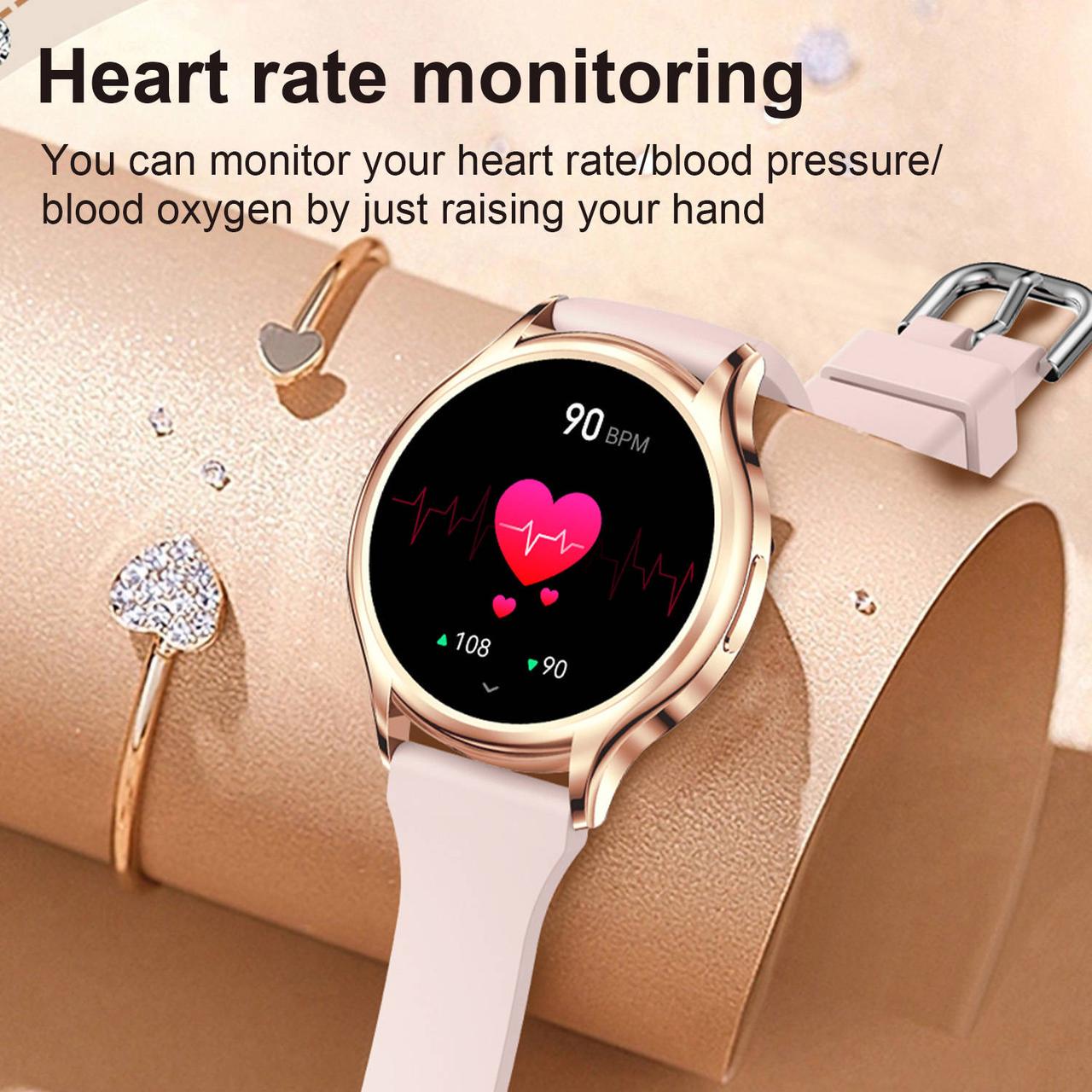 Смарт-часы женские Smart Watch MIRABELLE Android с датчиком сердечного ритма - фото 5