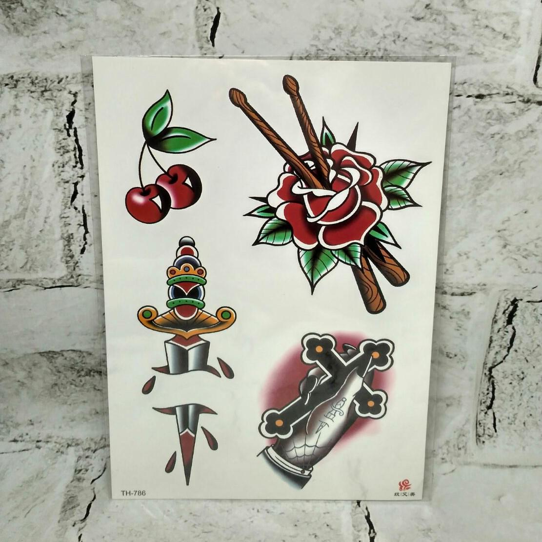 Тимчасові тату Мікс (TH-786)