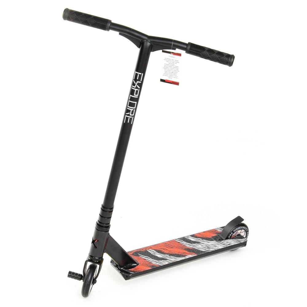 Самокат трюковый Explore Credo + пега Черный