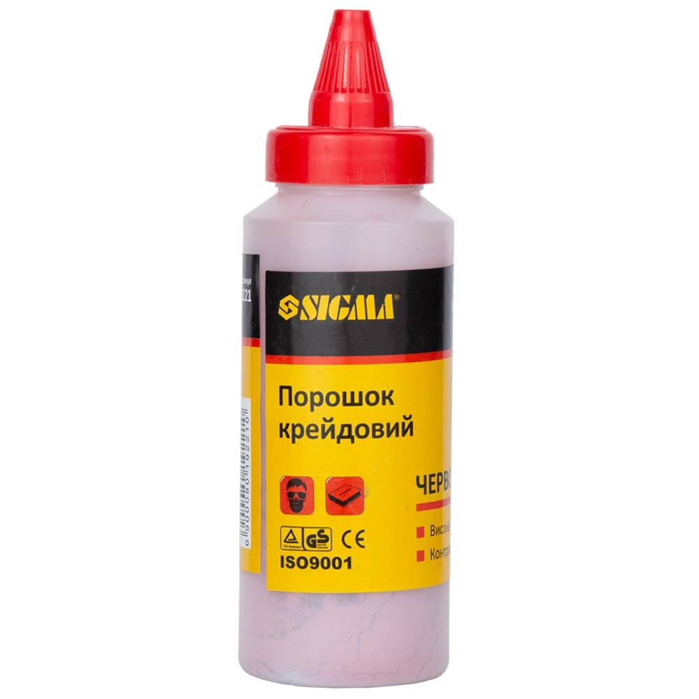 Меловой порошок Sigma 115 г Красный (8019221)