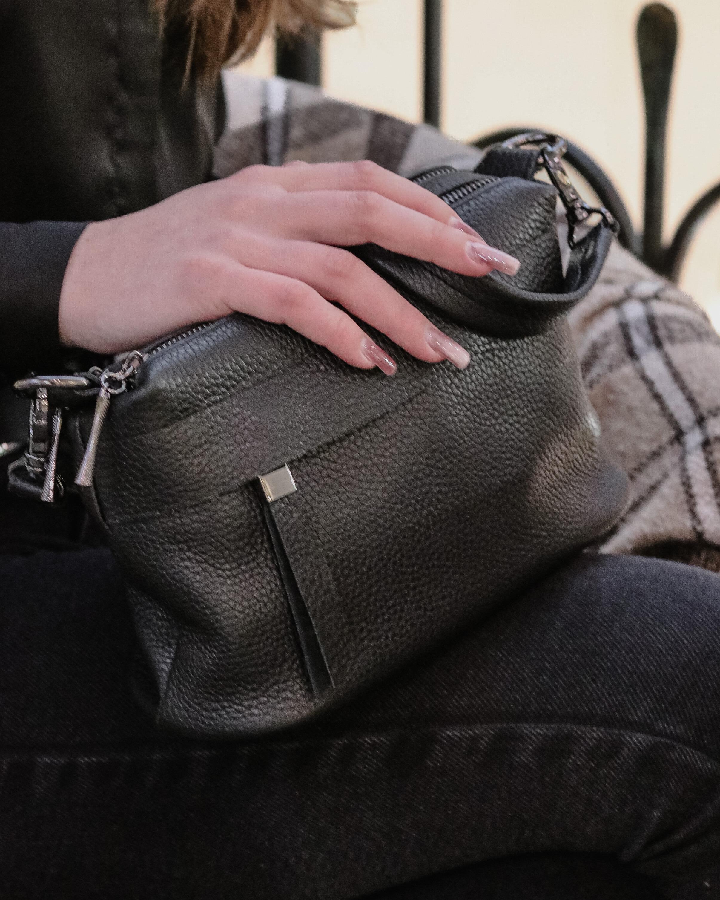 Сумка женская Legessy из натуральной кожи F 65 (F 65) - фото 4 Сумка женская Legessy из натуральной кожи F 65 (F 65) - фото 4