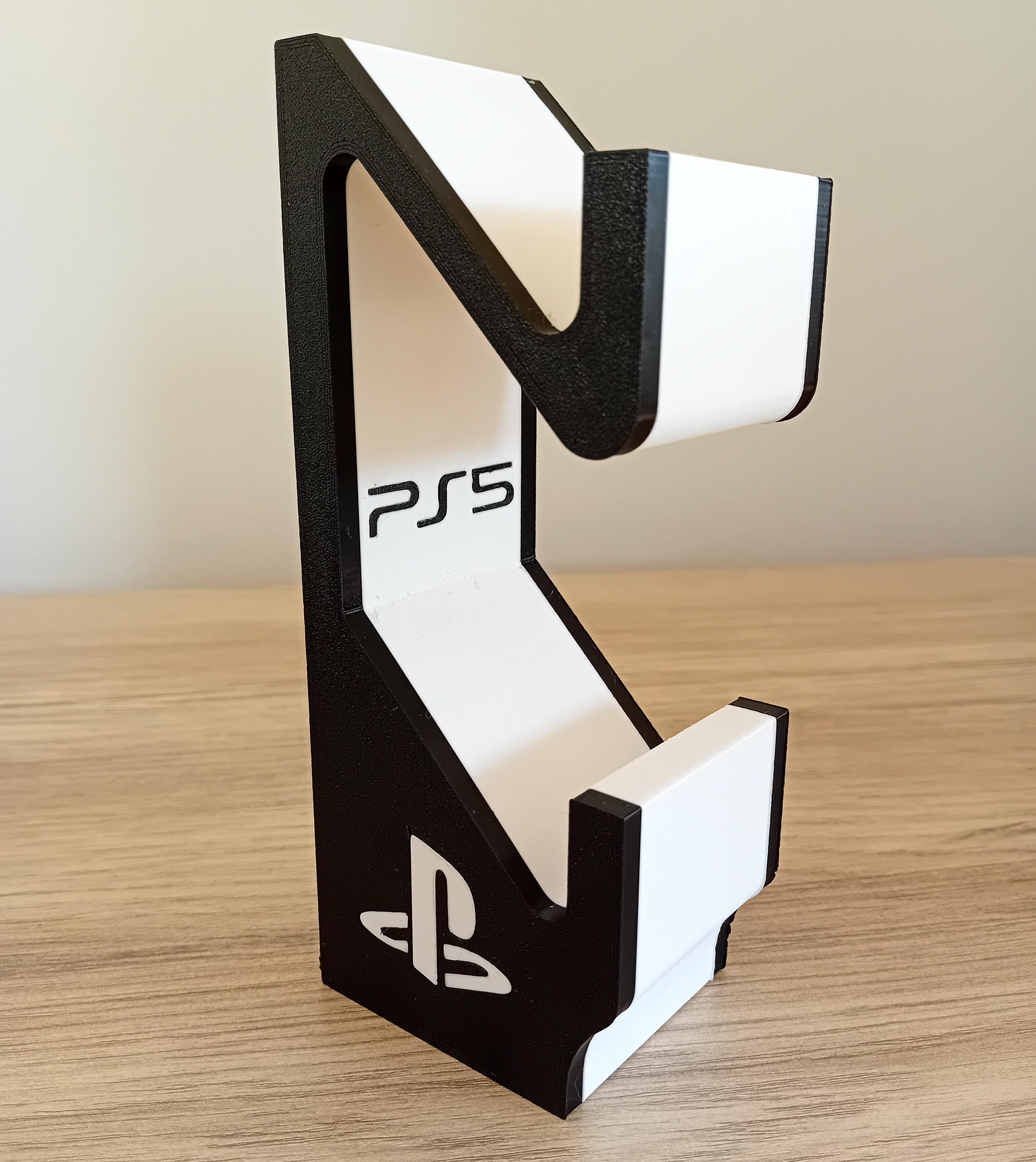 Подставка для геймпадов настольная PS5 DualSense двойная для контроллеров Sony пластик