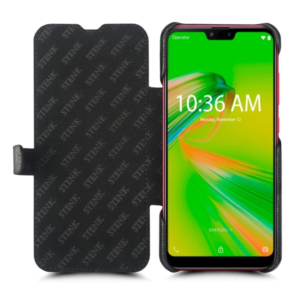 Чехол книжка Stenk Premium для ASUS ZenFone Max Plus M2 Черный (68467)