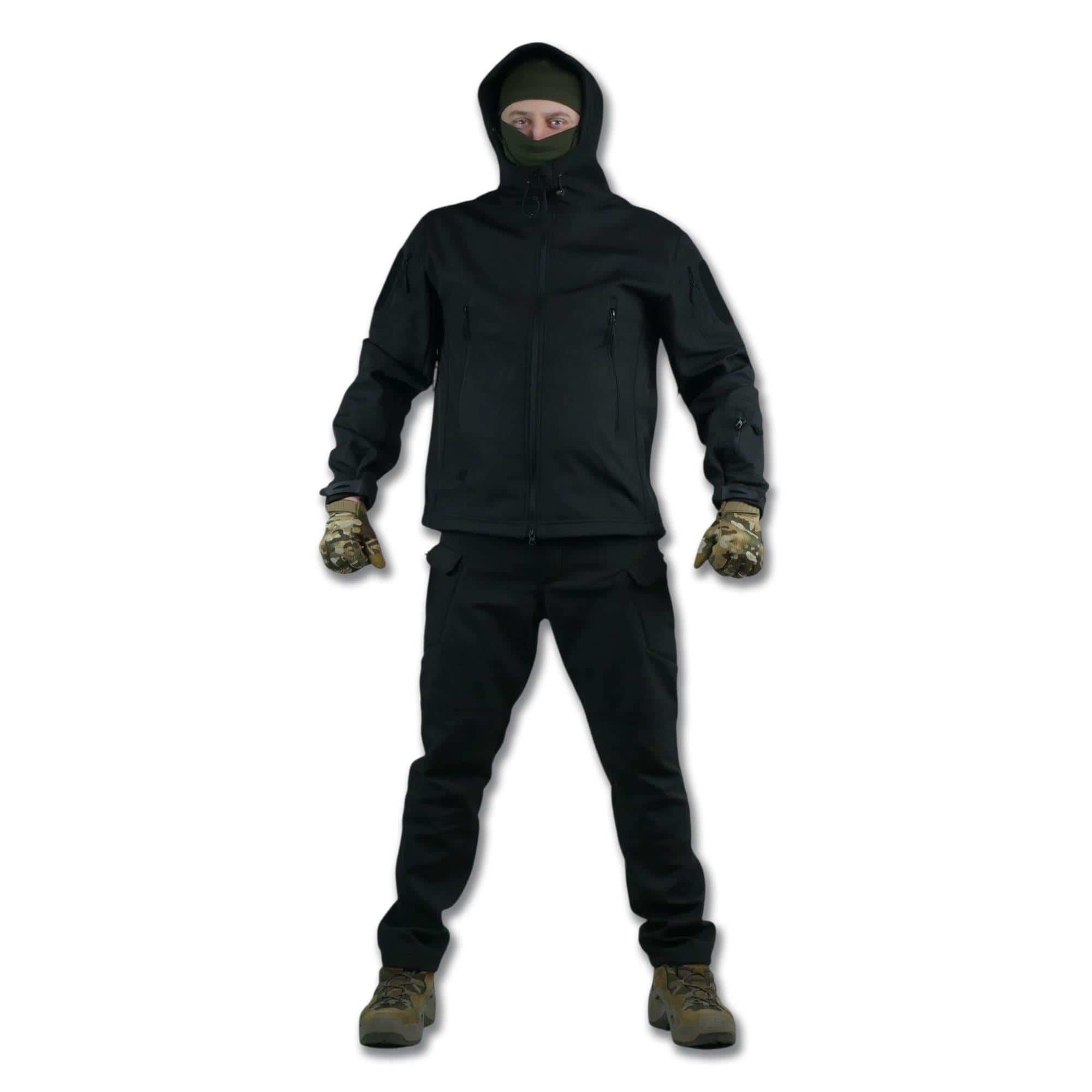 Костюм демисезонный Softshell 1316 L Черный (1316-L)