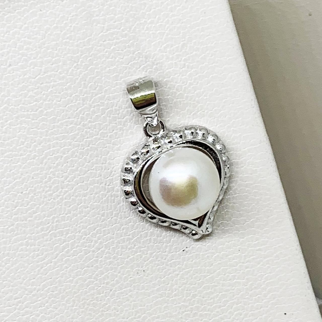 Кулон серебряный с жемчугом 1,77 г (1688830443)