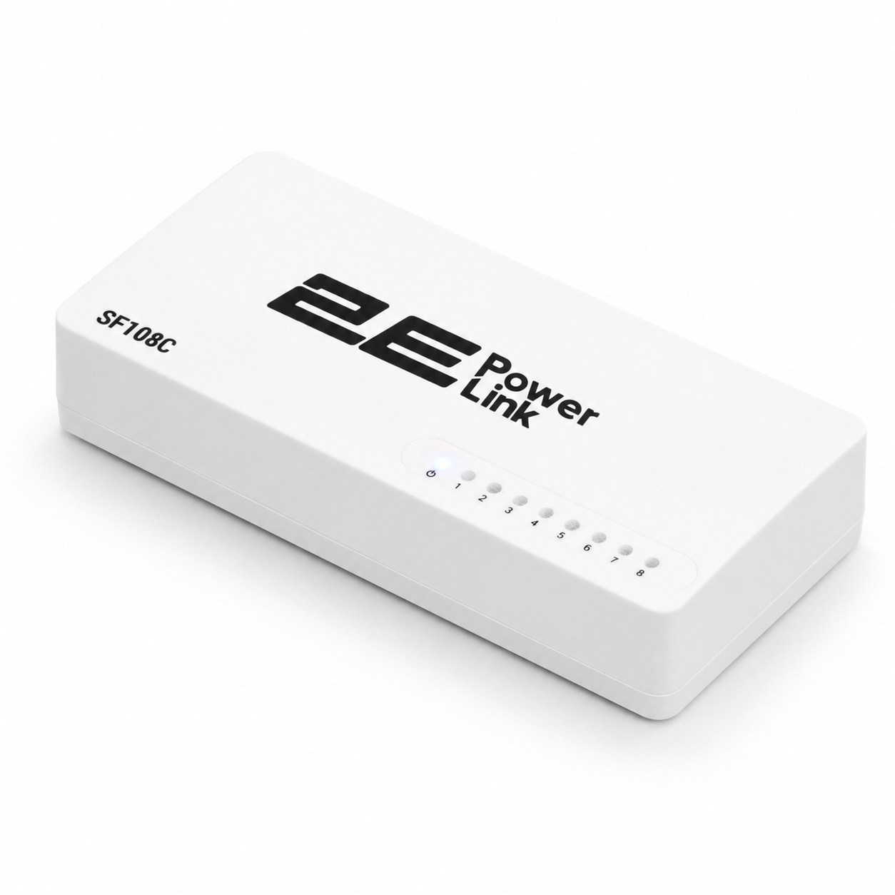 Сетевой светч 2E PowerLink SF108C 8xFE 10/100 Мбит/с настольный сетевой коммутатор для организации интернет-разводки