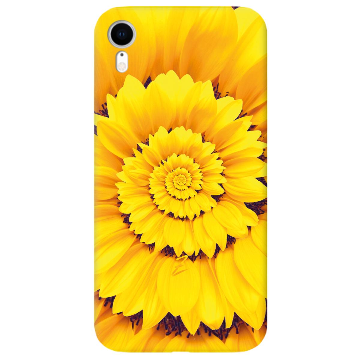 Силиконовый чехол Zorrov для Apple iPhone XR - Sunflower (11170040086051854)