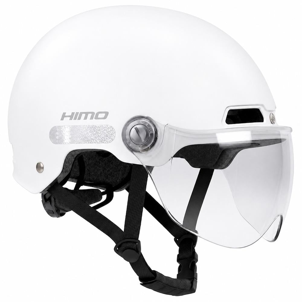 Шолом з візором HIMO Helmet E1 M/L 57-61 см White