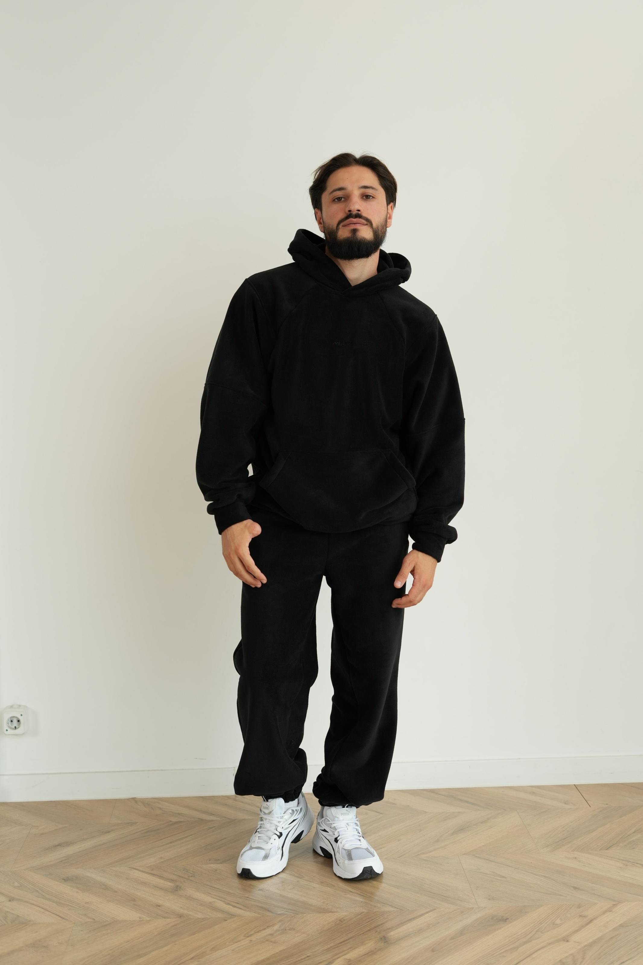 Костюм мужской флисовый BASE 3XL Черный (10201XXXLm) - фото 2