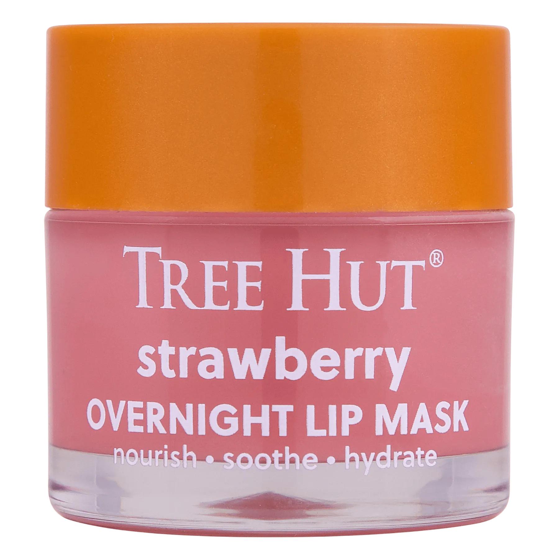 Маска ночная для губ Tree Hut Strawberry Overnight Lip Mask 17 г