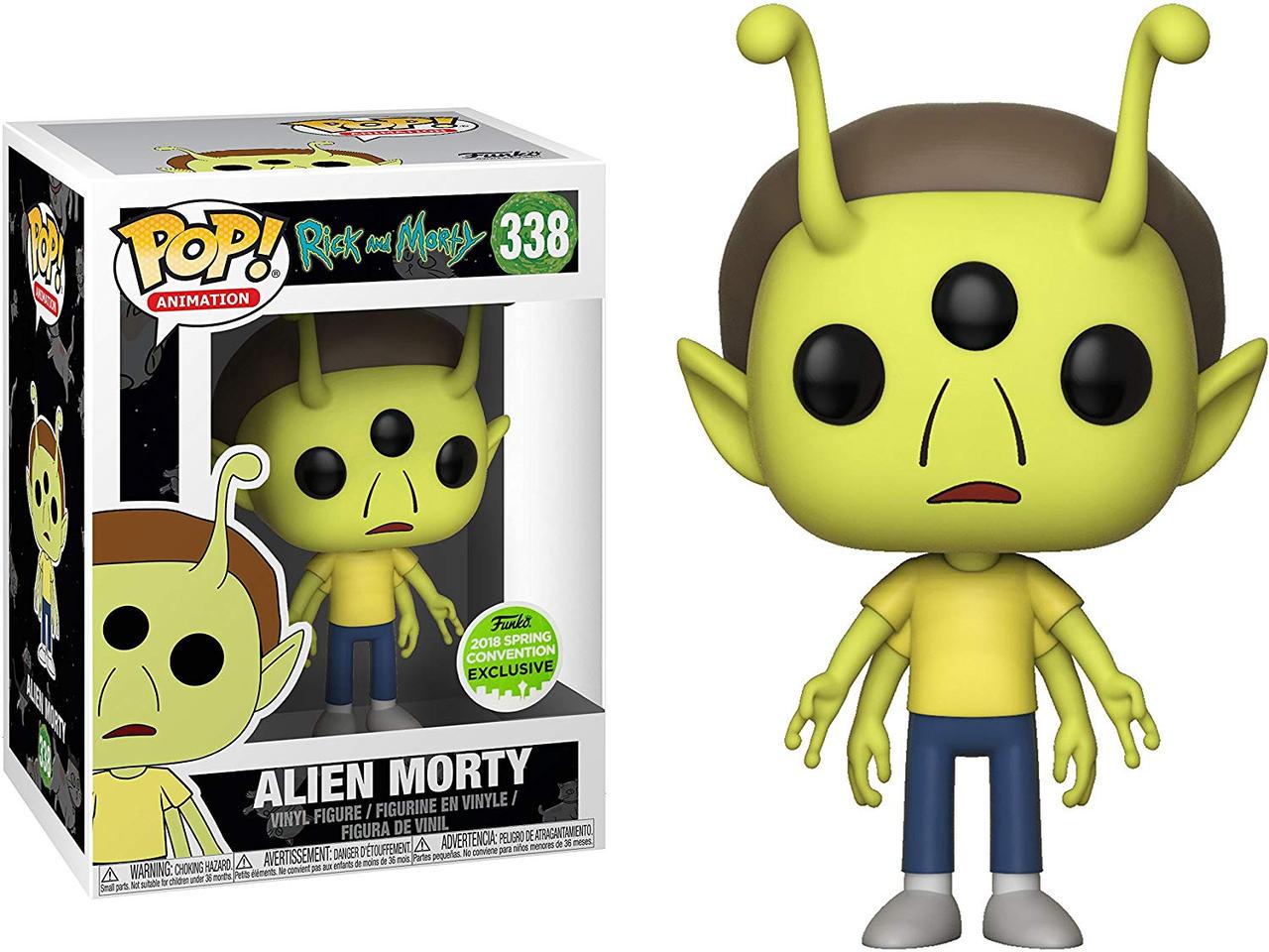 Дитяча ігрова фігурка Funko Pop Alien Morty 10 см (RM AM 338)