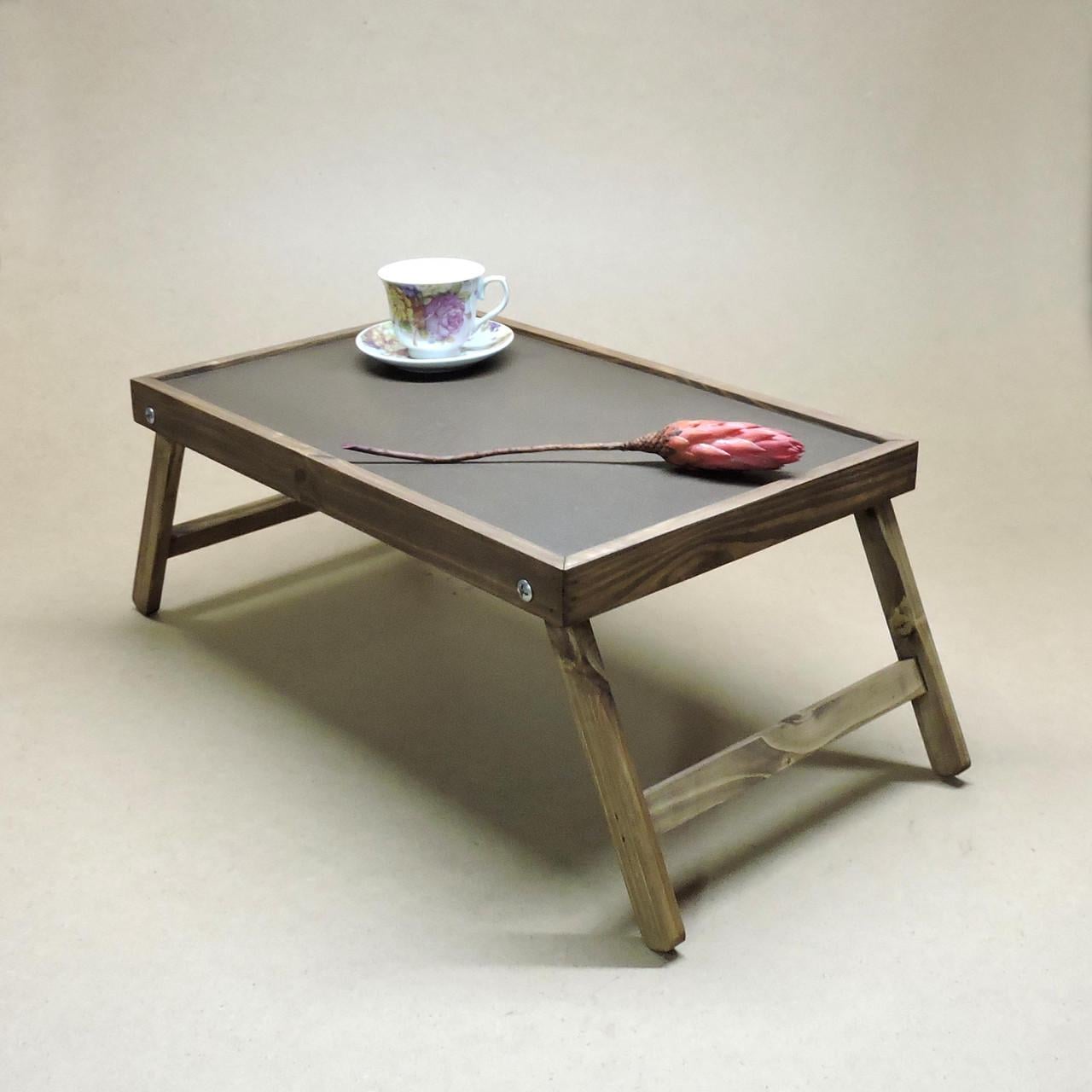 Столик-поднос для завтрака из дерева Мэриленд Капучино (СТП-000209)