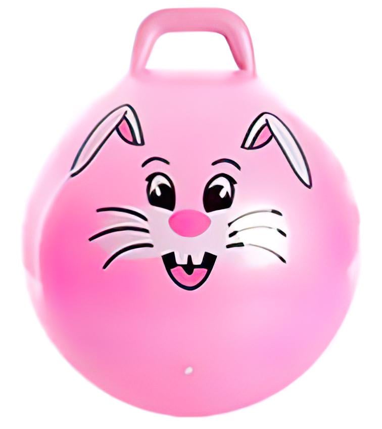 М'яч для фітнесу Profi Рожевий (MS 0486)