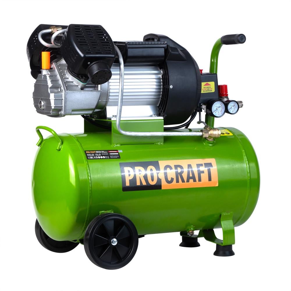 Компрессор воздушный Procraft AC52-2 Universal ресивер 50 л