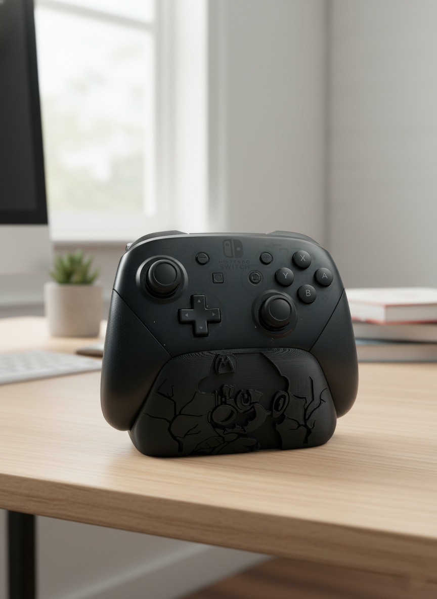 Тримач Mario Switch Controller Чорний (0354-3) - фото 3