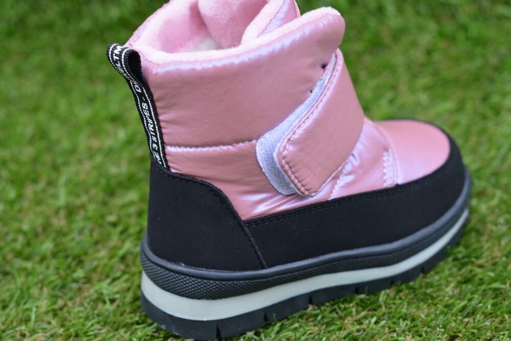 Сапоги детские зимние на липучке р. 26 Фиолетовый (11356463) - фото 2 Сапоги детские зимние на липучке р. 26 Фиолетовый (11356463) - фото 2