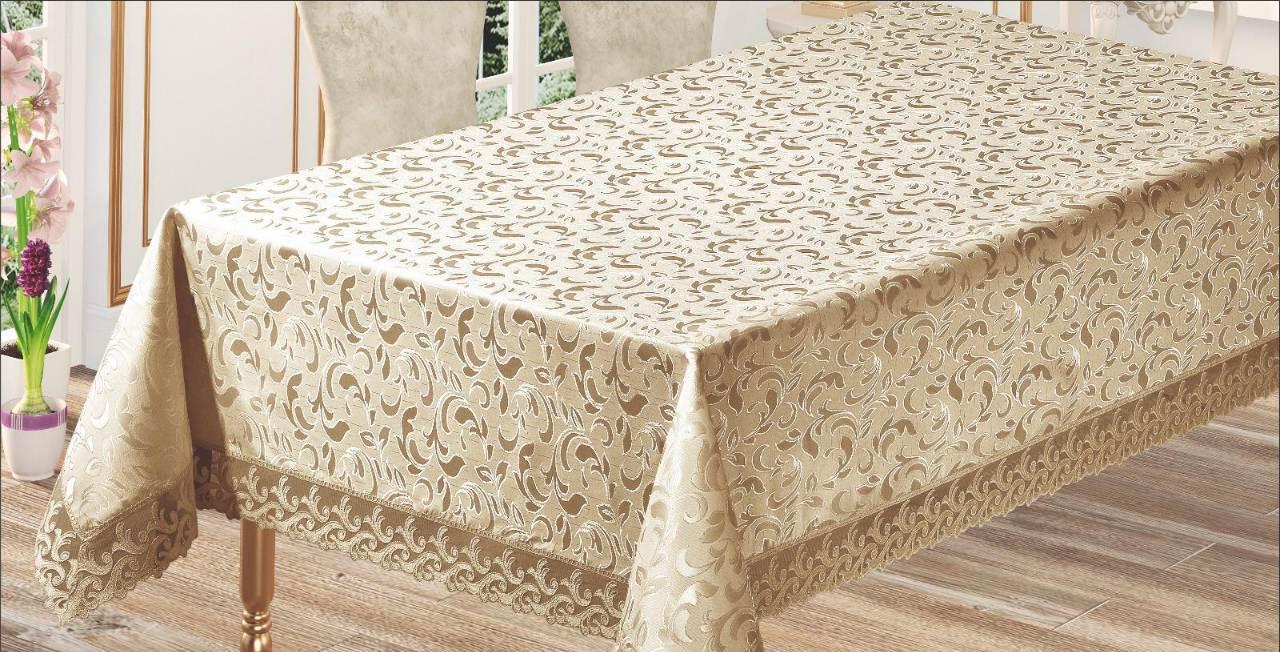 Скатерть Maison Royale 160x350 Eda Cappucino (01MR41P160350K04)