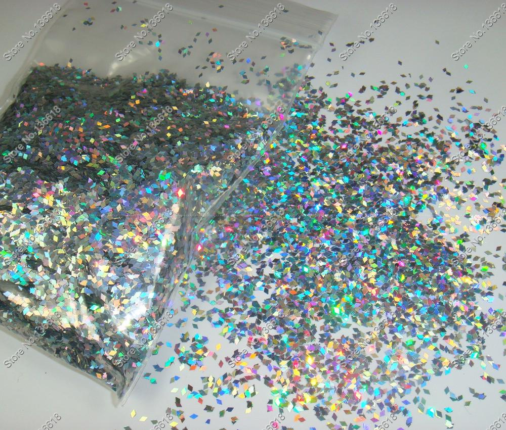 Гліттер 1/64 голографія 0,4 мм 1 кг Сріблястий (2690150) - фото 2 Гліттер 1/64 голографія 0,4 мм 1 кг Сріблястий (2690150) - фото 2