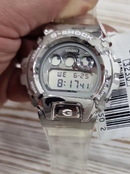 Наручные часы мужские Casio G-Shock GM-6900SCM-1ER ударопрочные с водозащитой 200 м и подсветкой (3089057699)