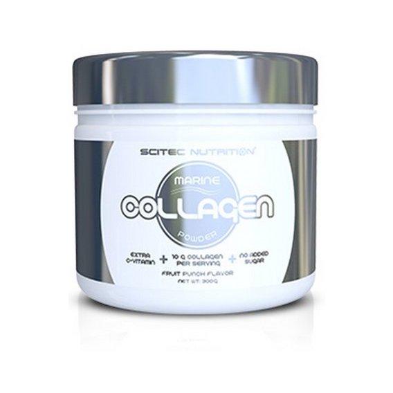 Хондропротектор для спорта Scitec Nutrition Collagen Powder 300 г 25 порций Fruit Punch