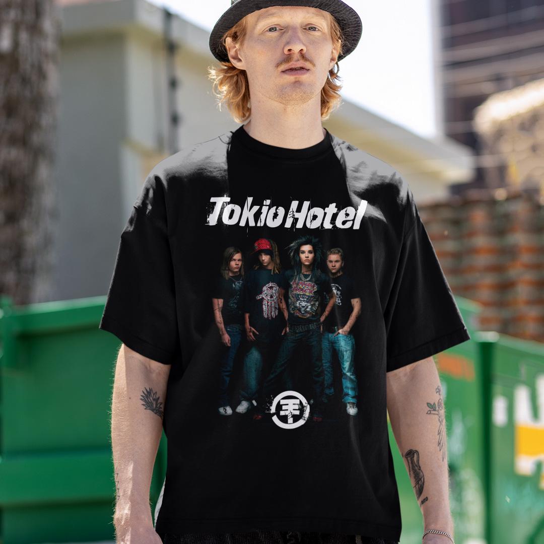 Футболка унисекс Tokio Hotel (Band) 4ХL Черный (0000013522)