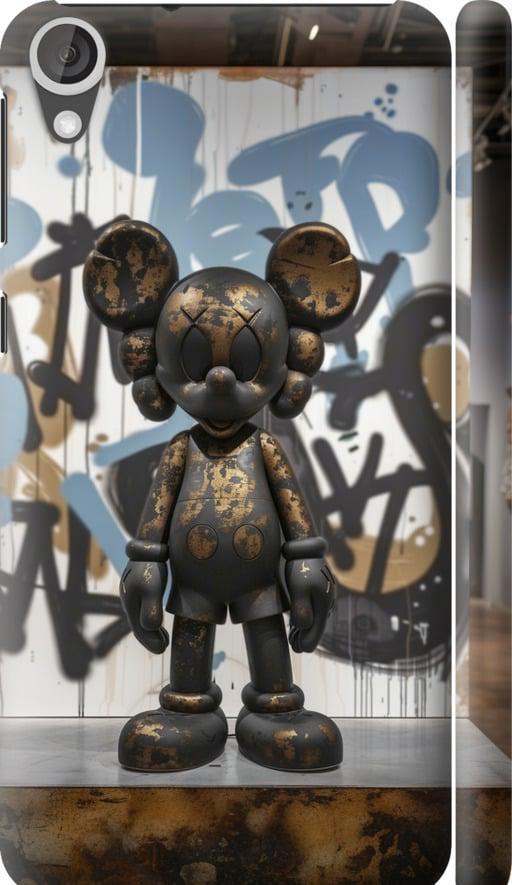 Чехол на HTC Desire 820 Bronze kaws v2 (6098m-133-42517)
