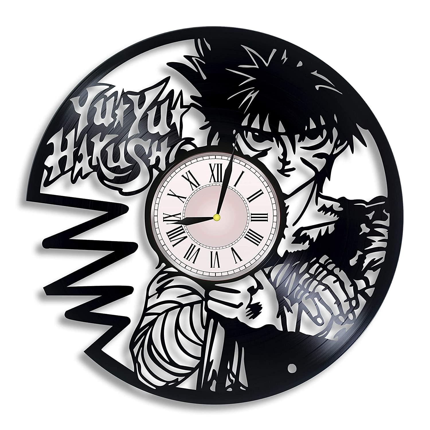 Часы настенные YuYu Hakusho 2313 из виниловой пластинки