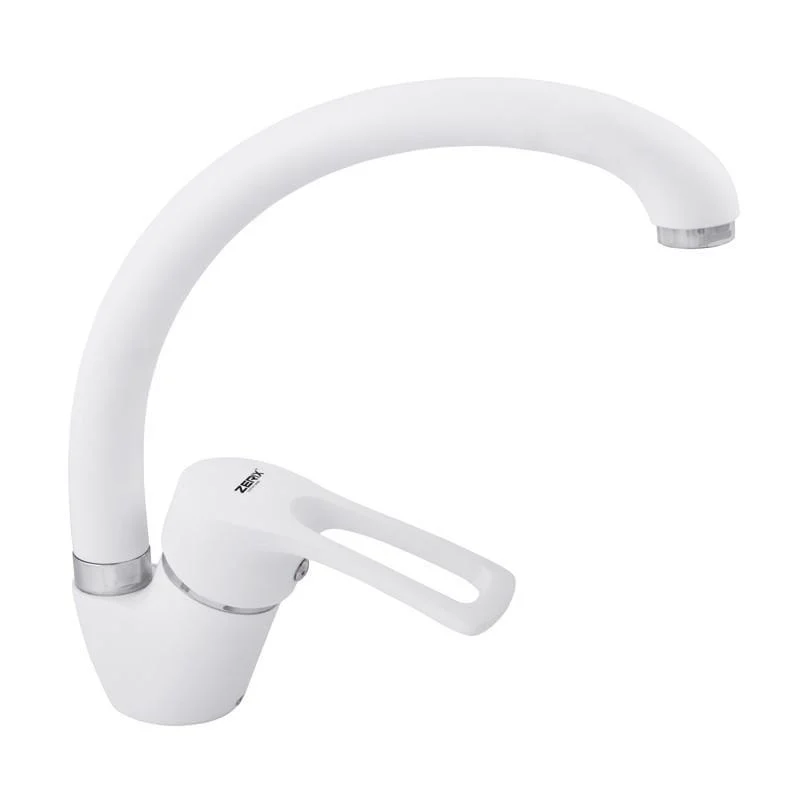 Смеситель для кухни Zerix YUB 181 Белый (ZX2762) Смеситель для кухни Zerix YUB 181 Белый (ZX2762)