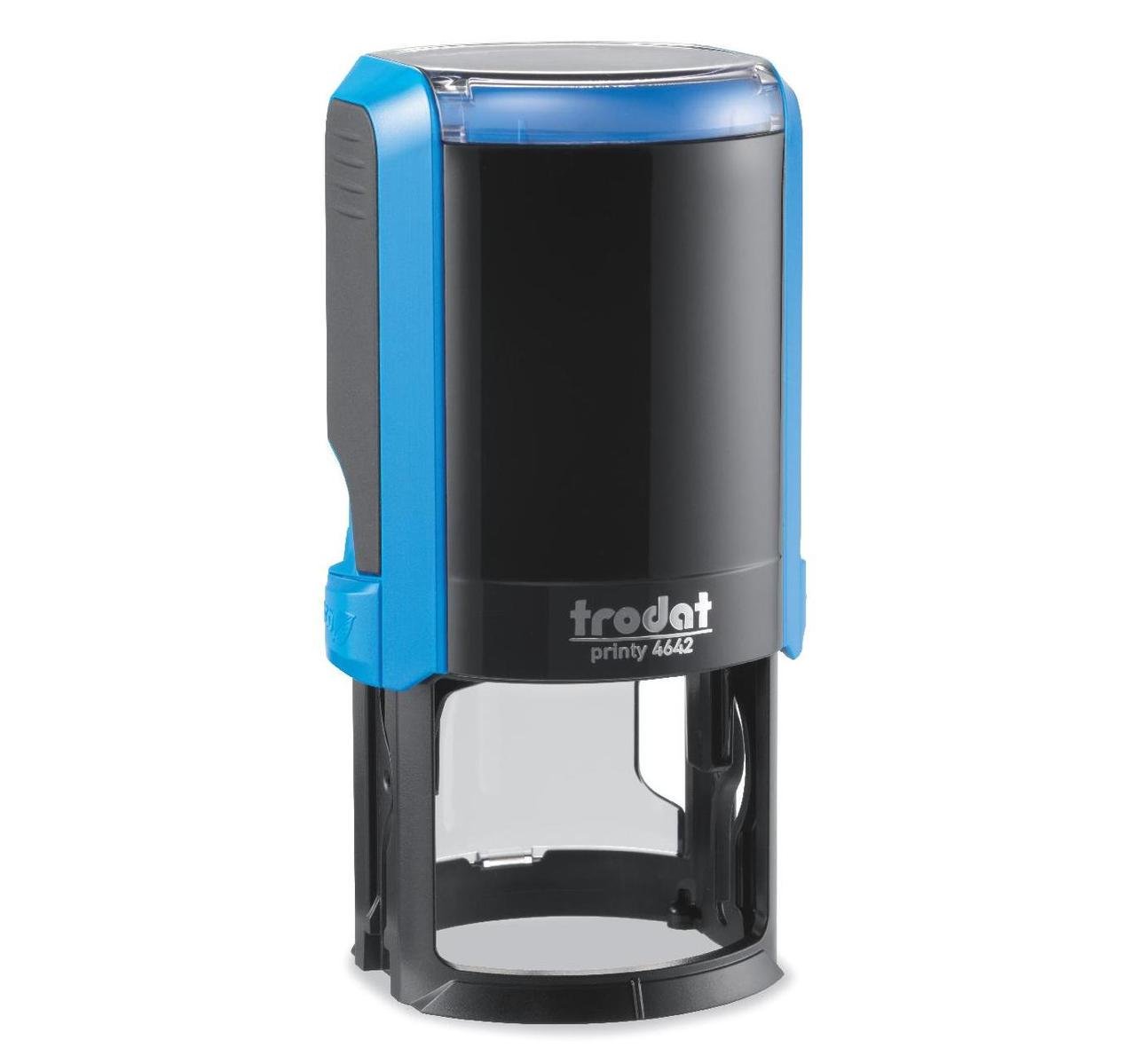 Оснащение для круглой печати Trodat Printy 4642 d 42 мм с колпачком Синий (4642 Синий) - фото 2