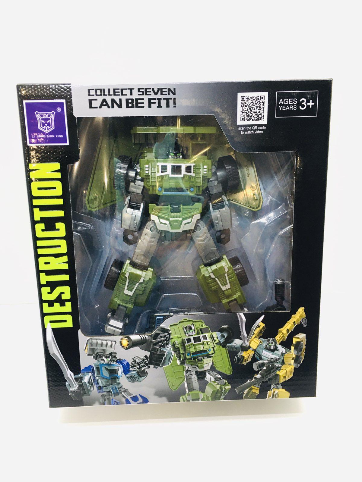 Трансформер Bambi Самоскид Зелений (LJ 1672 B) - фото 4 Трансформер Bambi Самоскид Зелений (LJ 1672 B) - фото 4