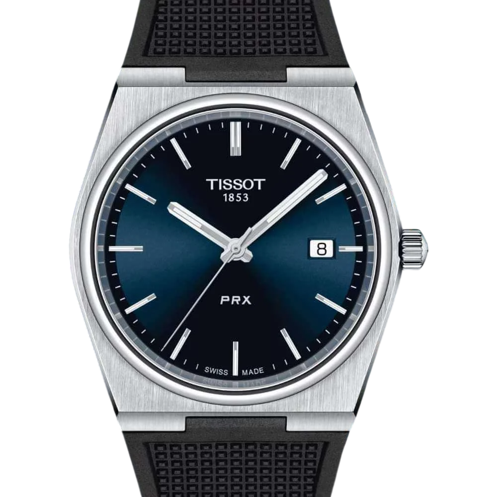 Часы мужские Tissot PRX T137.410.17.041.00 Синий (T137.410.17.041.00)