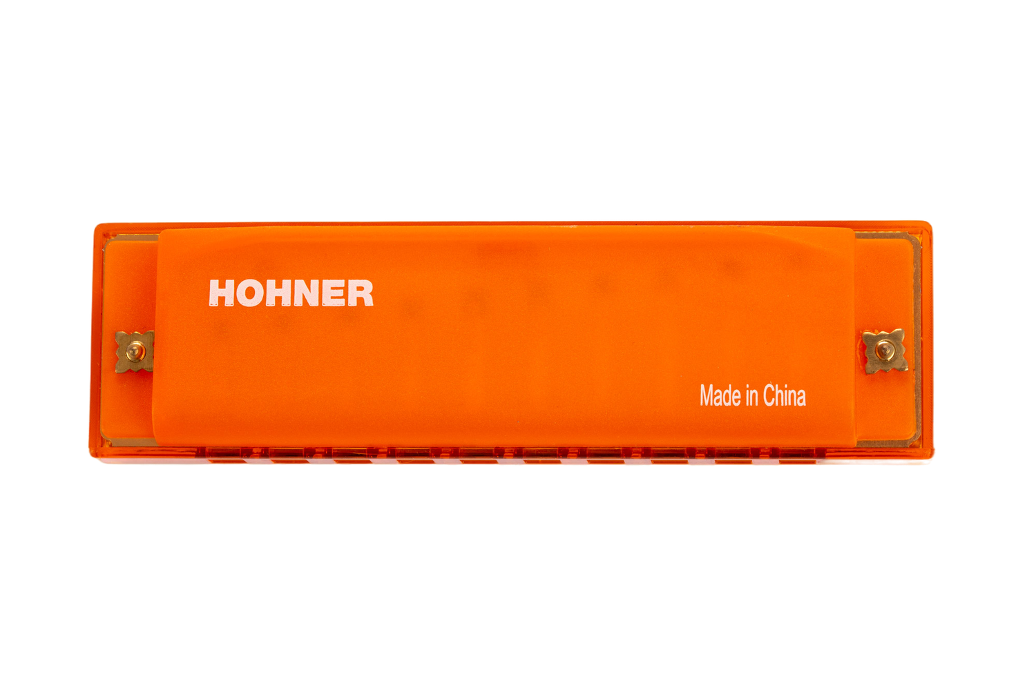 Губная гармошка Hohner Beginner Translucent Harp M5255 C-major Orange (128111) - фото 2