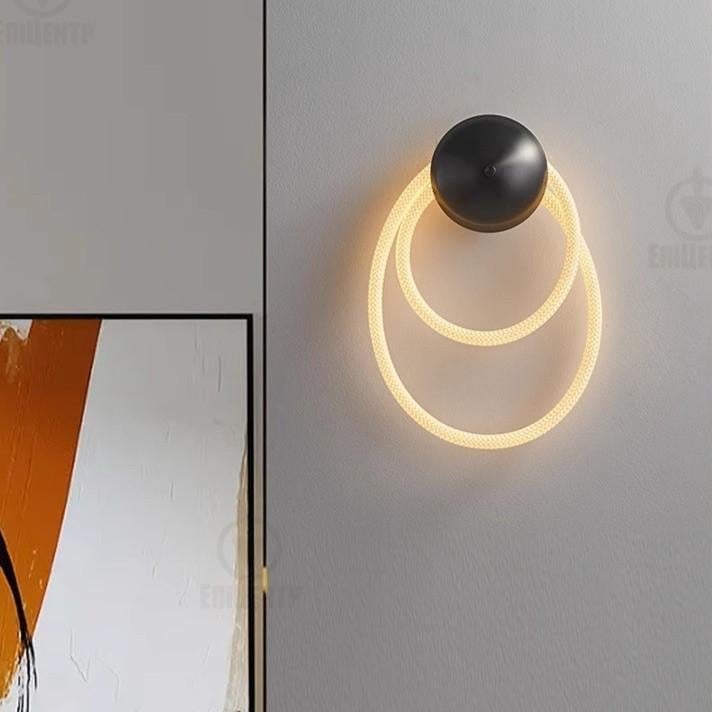 Светильник гибкий настенный LED CordTwin теплый свет 3000K минималистичный скандинавский стиль 18W 47x30 см (700083) Светильник гибкий настенный LED CordTwin теплый свет 3000K минималистичный скандинавский стиль 18W 47x30 см (700083)