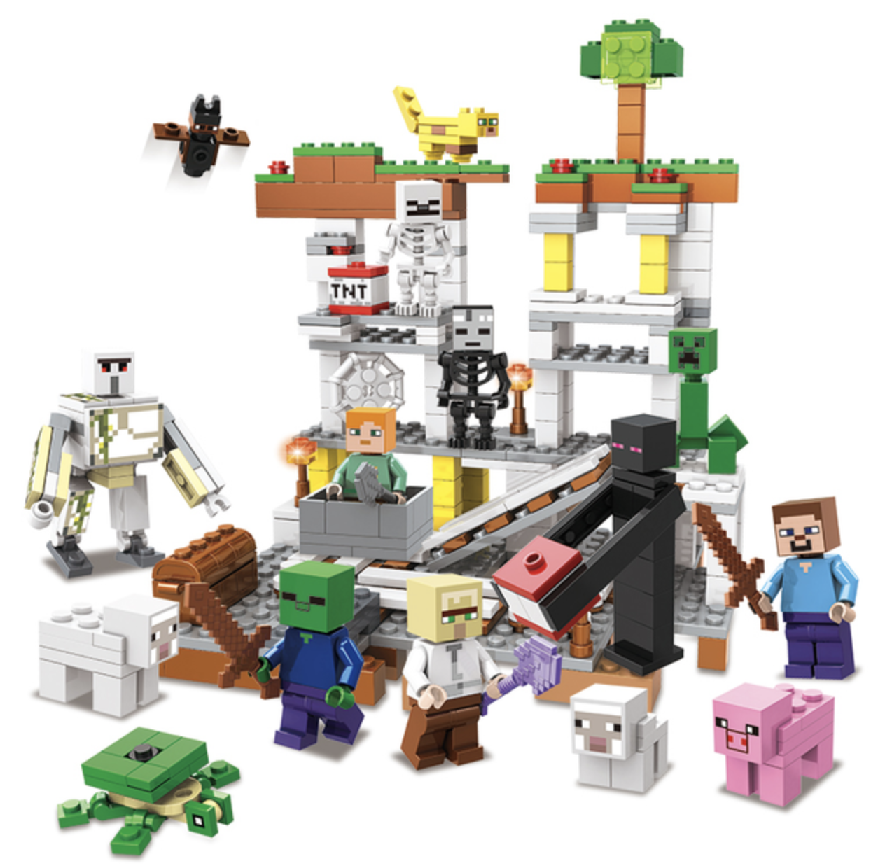 Конструктор Minecraft My World Строительство шахты