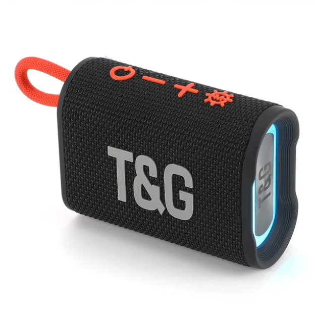 Портативная колонка TG396 Bluetooth RGB 5 Вт Черный Портативная колонка TG396 Bluetooth RGB 5 Вт Черный