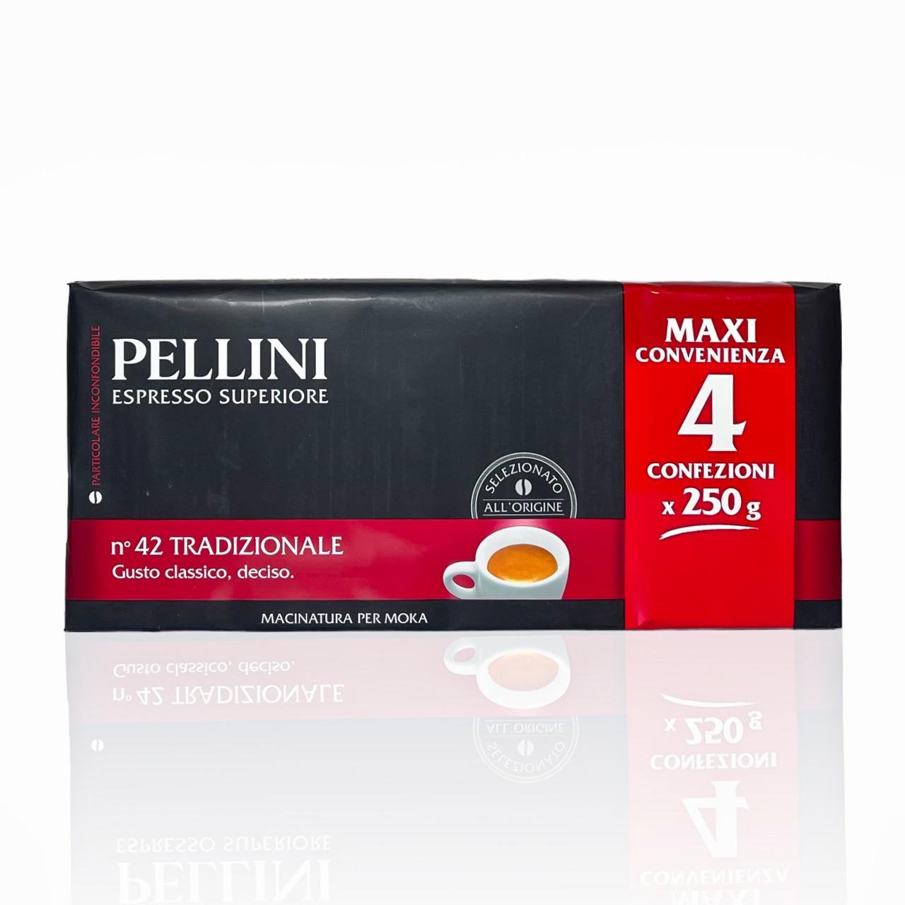 Кава мелена Pellini espresso superiore tradicionale №42 4x250 г (1983433741)