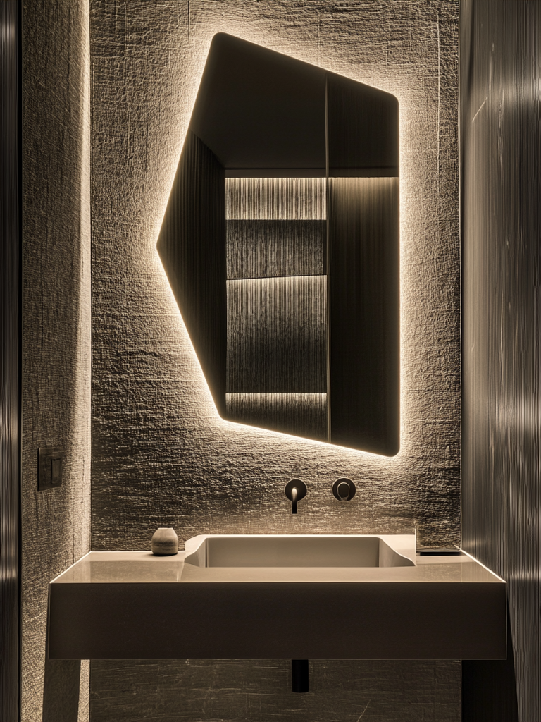 Зеркало с подсветкой Люксор 55х70 см (10030-5570stW)