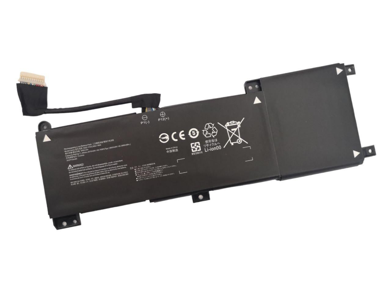 Аккумулятор для Hasee Thunderobot GIGABYTE 911 Pro/SQU-1723/SQU-1724 4070 mAh 62,35Wh (000010349)