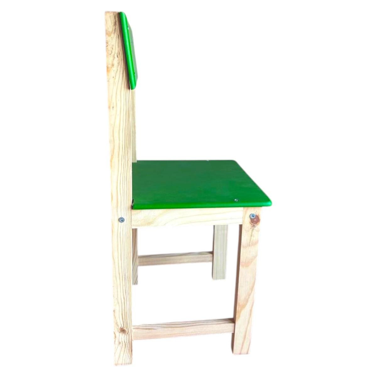 Детский стульчик деревянный Kolodo 56 см Зеленый - фото 6 Детский стульчик деревянный Kolodo 56 см Зеленый - фото 6