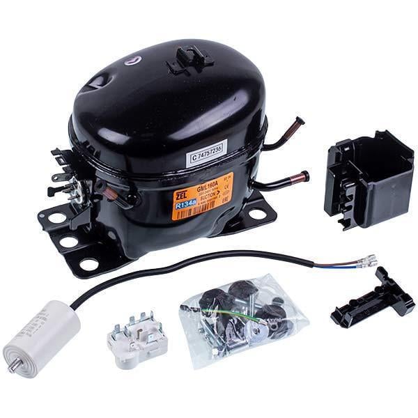 Компрессор для холодильника Zanussi ZEL GML160A R134a 160W из реле ZNB68-120P15C (300005060182)