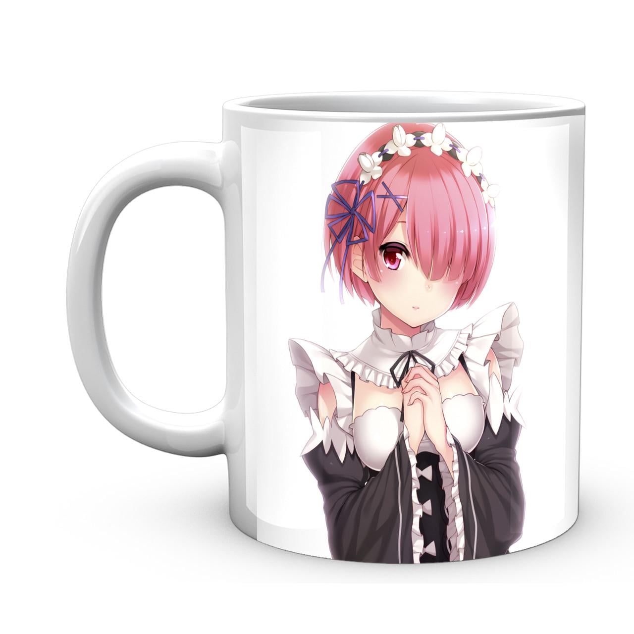 Чашка GeekLand Re:Zero Жизнь с нуля в альтернативном мире Рам и Рем Сложили руки (RZ.02.357)