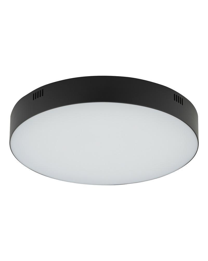 Потолочный светильник Nowodvorski 10410 Lid Round Led 1x50W 3000K 4300 Lm IP20 Bl (12945582)