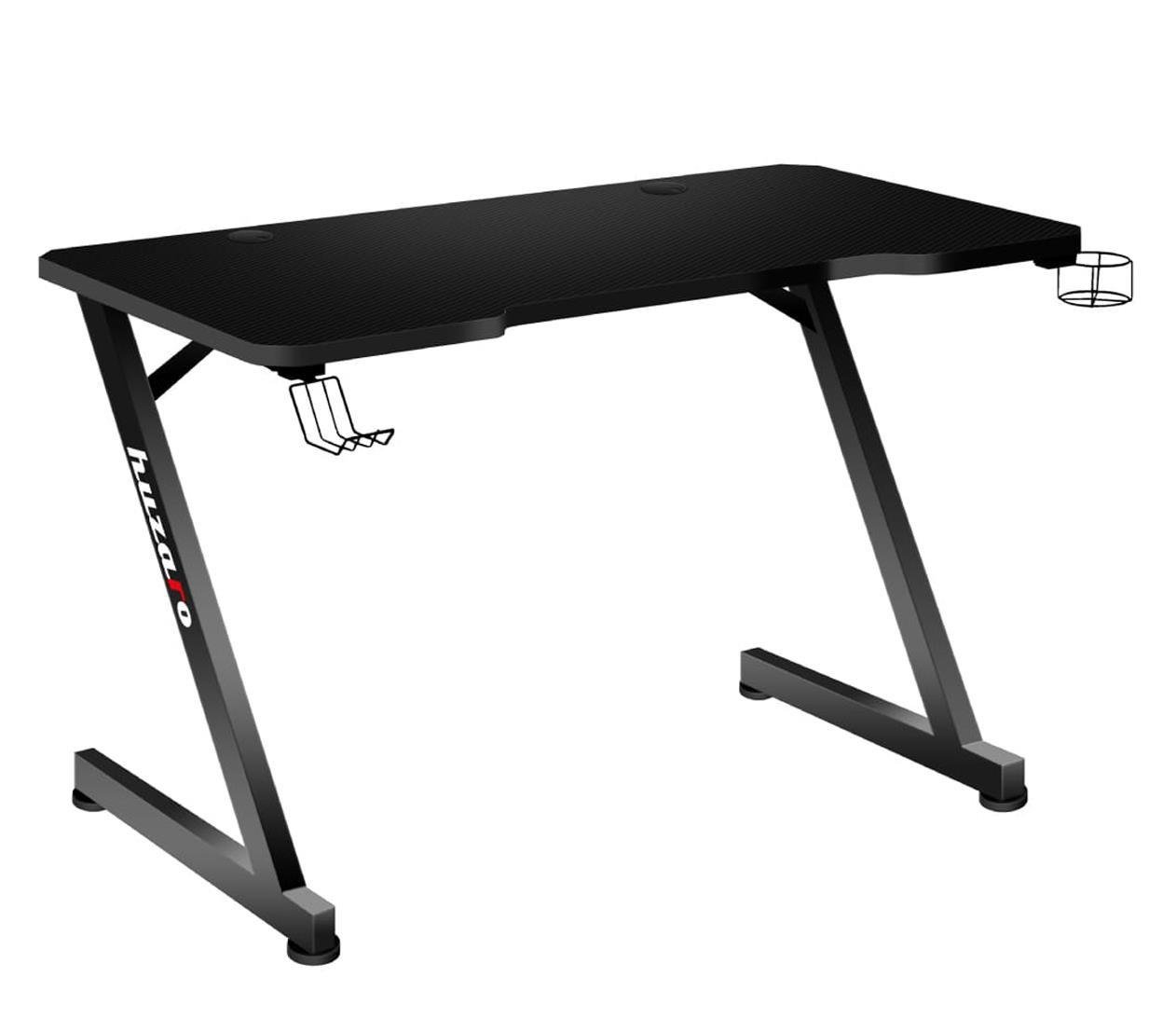 Комп'ютерний стіл для геймерів Huzaro Hero 2.5 Black (322878)