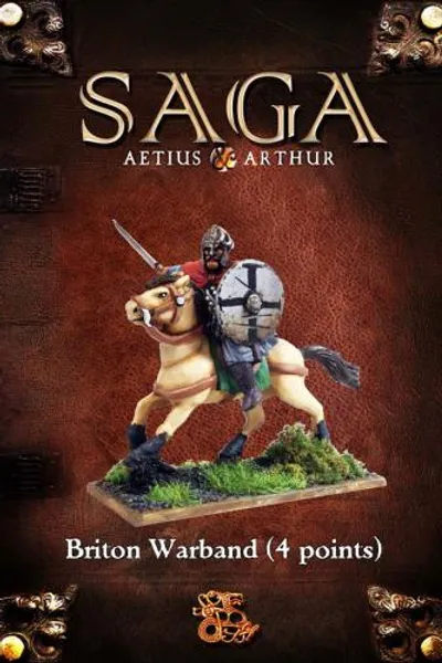 Набор миниатюр Gripping Beast SAGA Briton Starter Warband 4 points (AASB01)