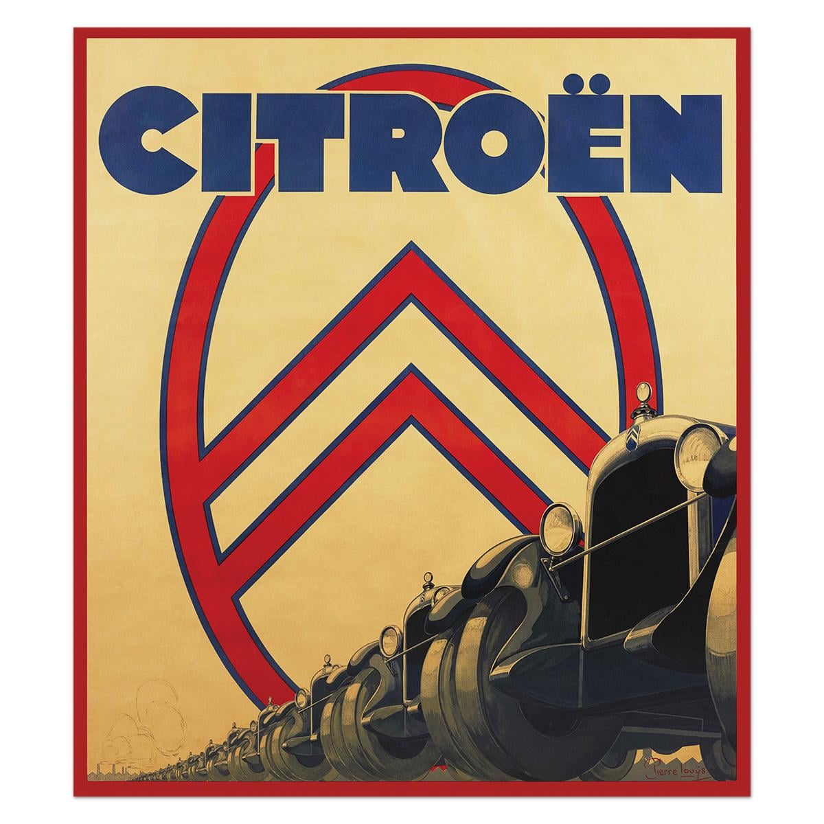 Плакат Citroën 1928 74x84 см (0077) Плакат Citroën 1928 74x84 см (0077)