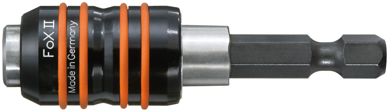 Держатель бит DIAGER FOX II 60 мм d 16 мм магнитный с ограничителем сталь 2 шт. (9N60000009N6064800)